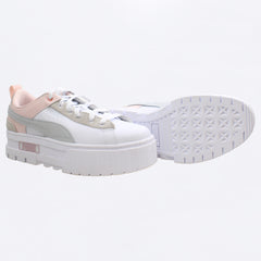 Puma Mayze Raw Womens White Trainers NO BOX