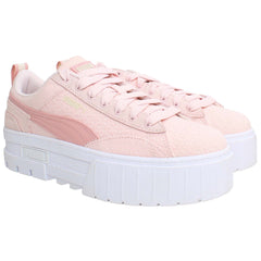 Puma Mayze Patchwork Womens Pink Trainers