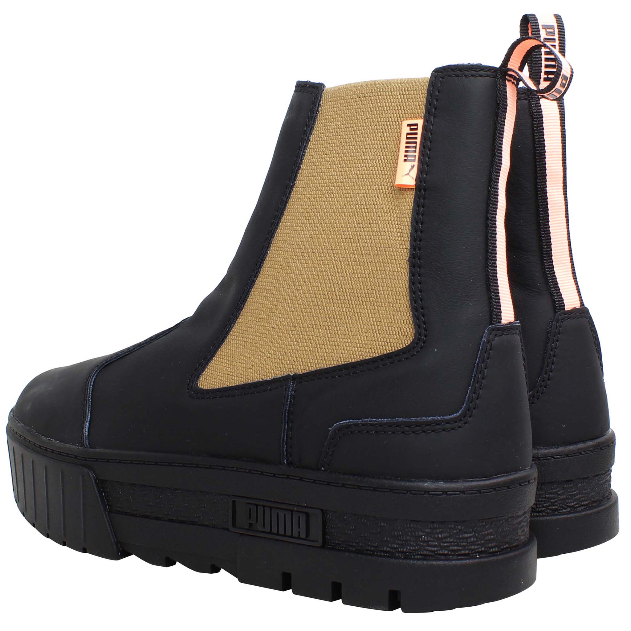 Puma Mayze Chelsea Pop Womens Black Boots