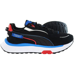 Puma Wild Rider Displaced Mens Black Trainers