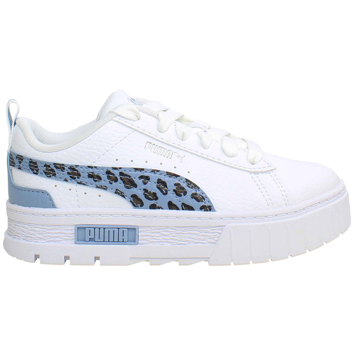 Puma Mayze Wild Kids White Trainers