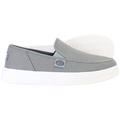 Hey Dude Sunapee Mens Grey Plimsolls