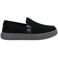 Hey Dude Sunapee Mens Black Plimsolls