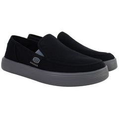 Hey Dude Sunapee Mens Black Plimsolls