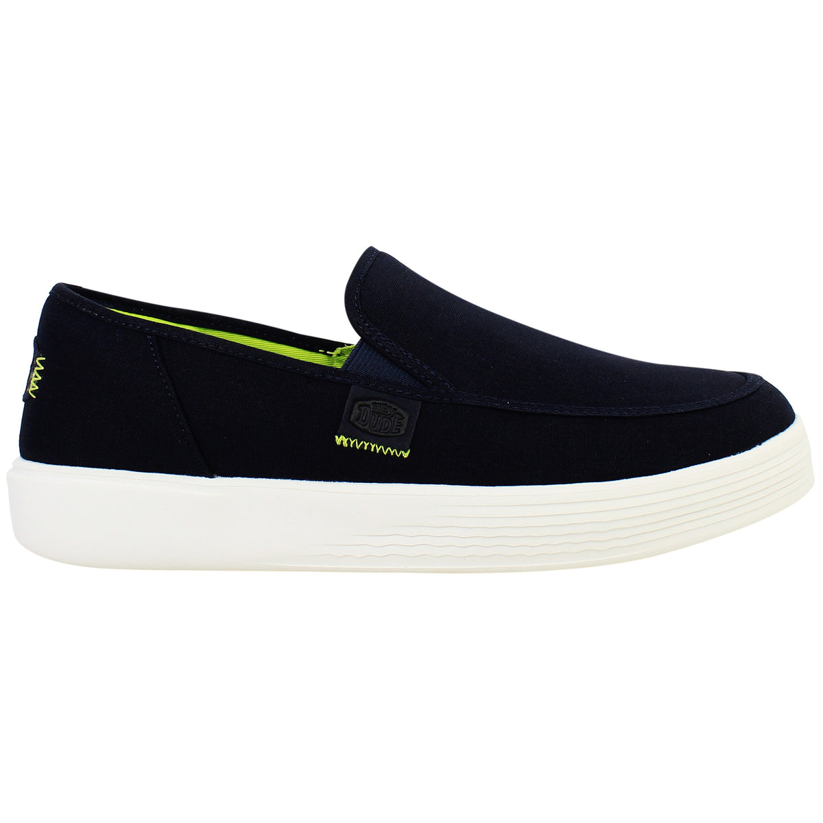 Hey Dude Sunapee Mens Navy Plimsolls