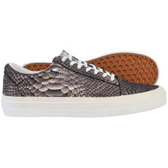 Vans Off The Wall Old Skool Womens Brown Plimsolls