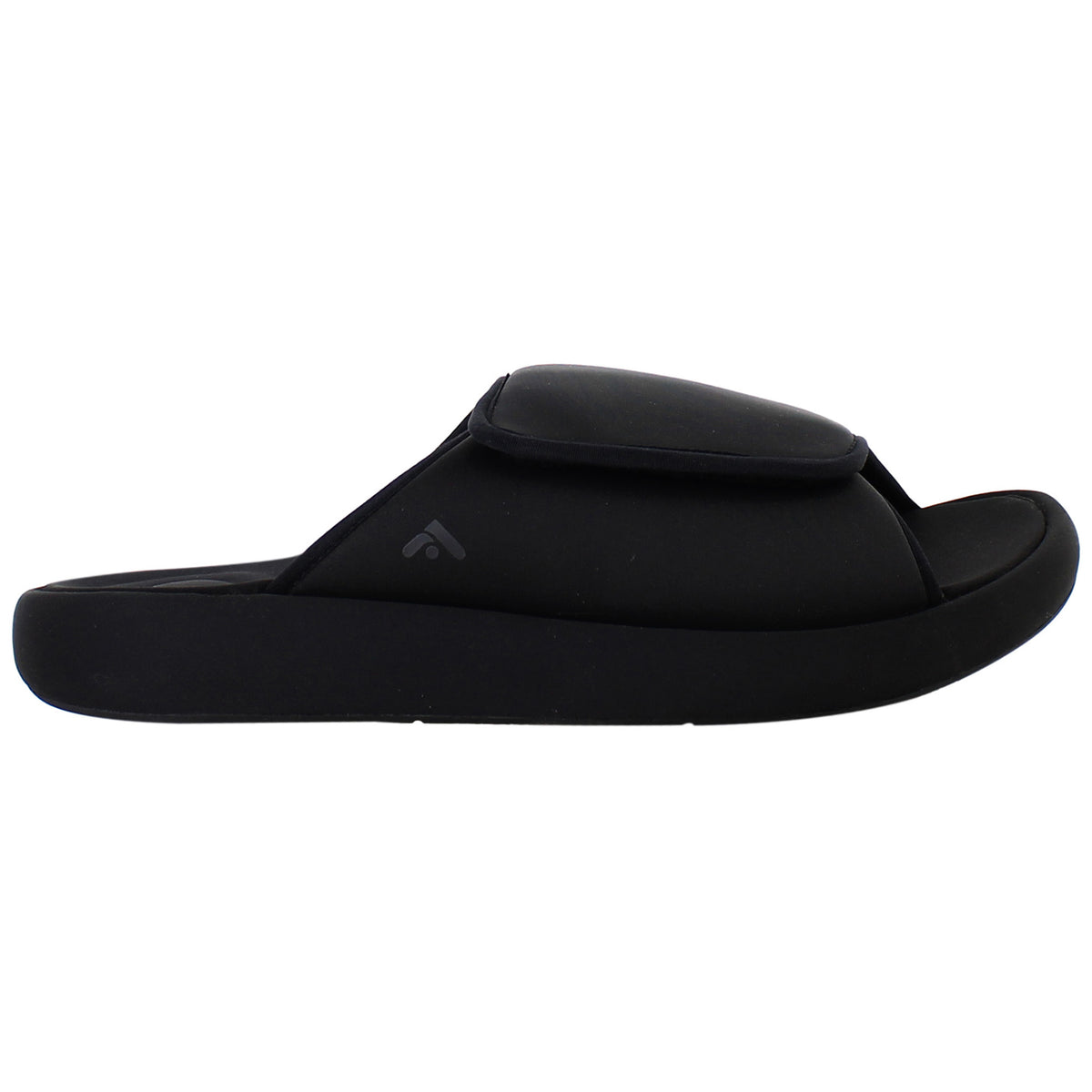 FitFlop Iqushion City Womens Black Sliders