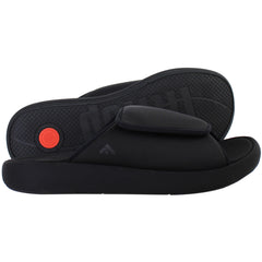 FitFlop Iqushion City Womens Black Sliders