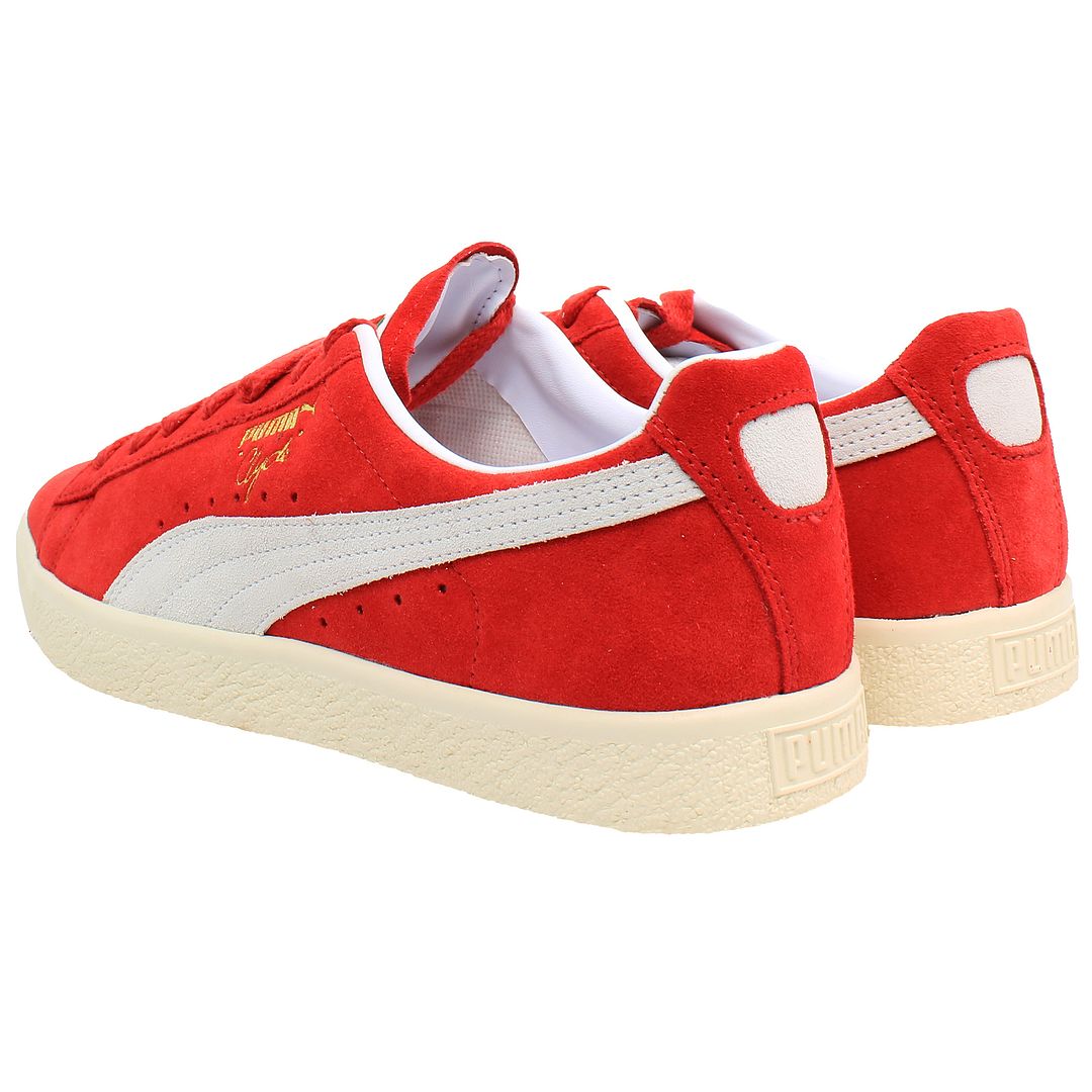 Puma Clyde OG Mens Red Trainers