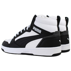 Puma Rebound V6 Mens White/Black Trainers
