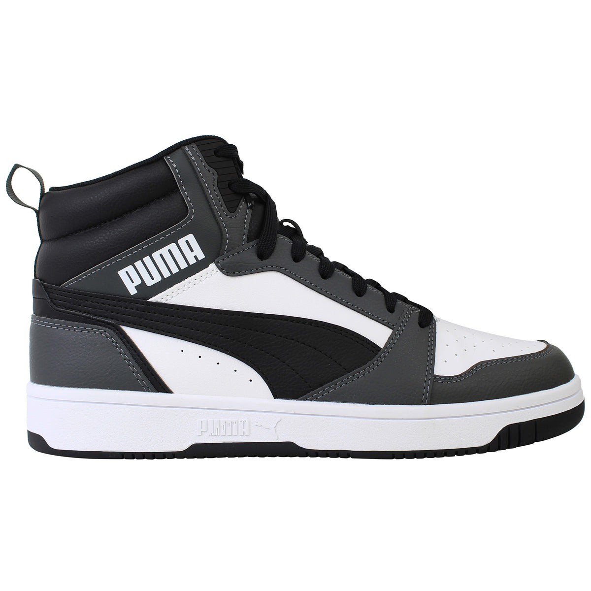 Puma Rebound v6 Mens White/Grey Trainers