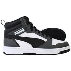 Puma Rebound v6 Mens White/Grey Trainers
