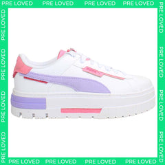 Puma Mayze Crashed Womens White Trainers NO BOX