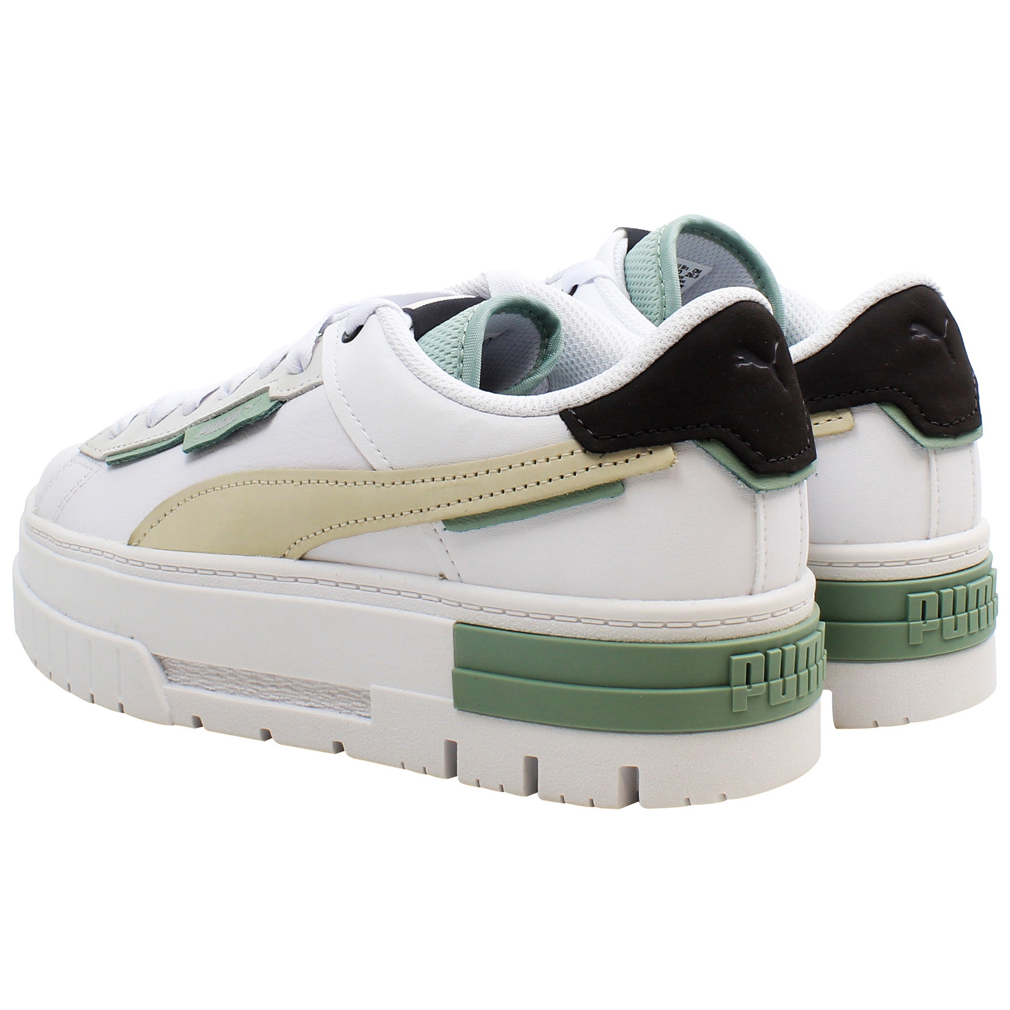 Puma Mayze Crashed PRM Womens White Trainers