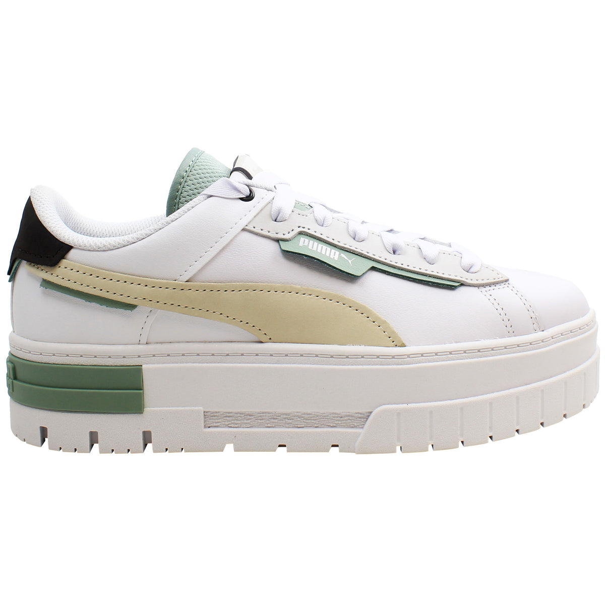 Puma Mayze Crashed PRM Womens White Trainers