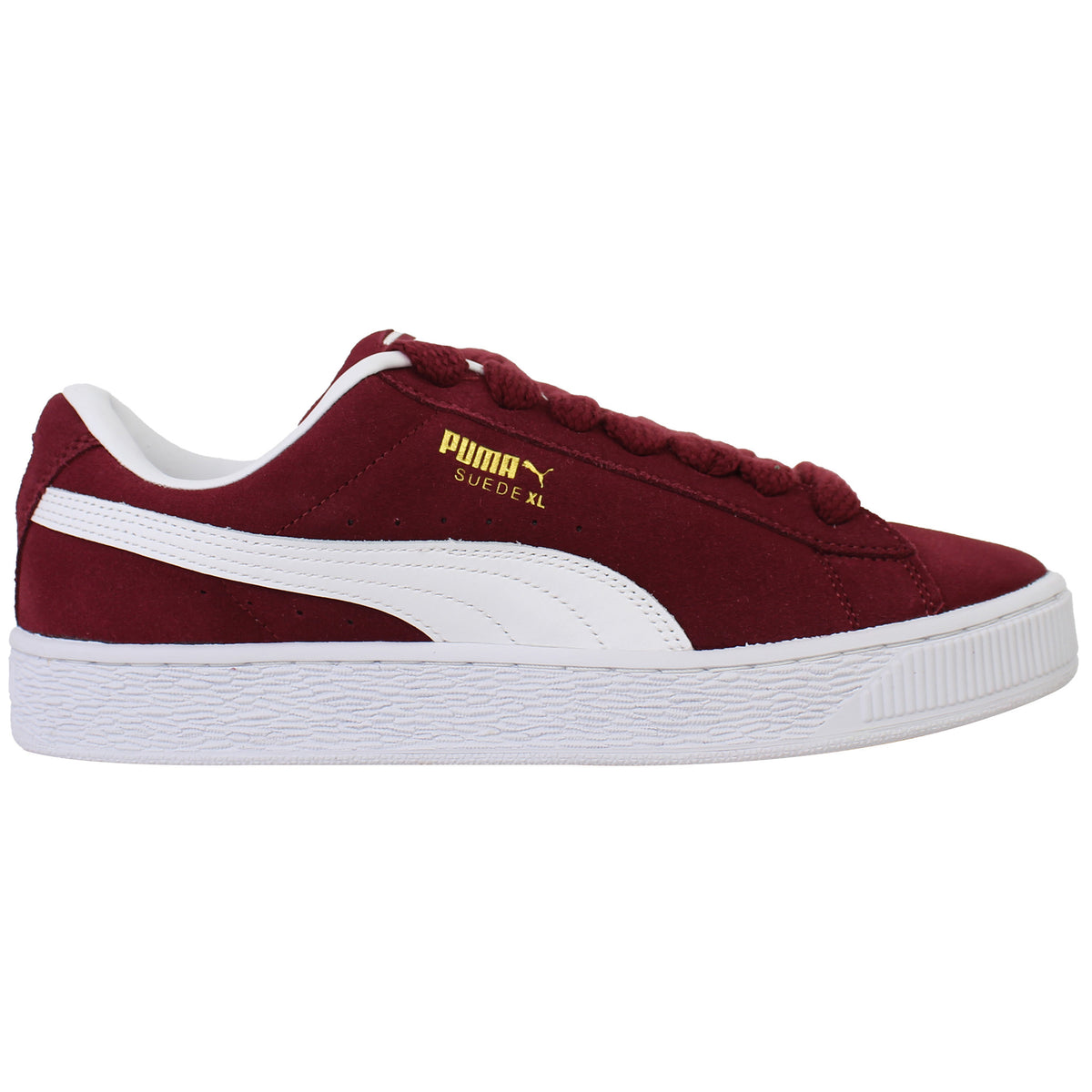 Puma Suede XL Mens Dark Red Trainers