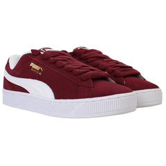 Puma Suede XL Mens Dark Red Trainers