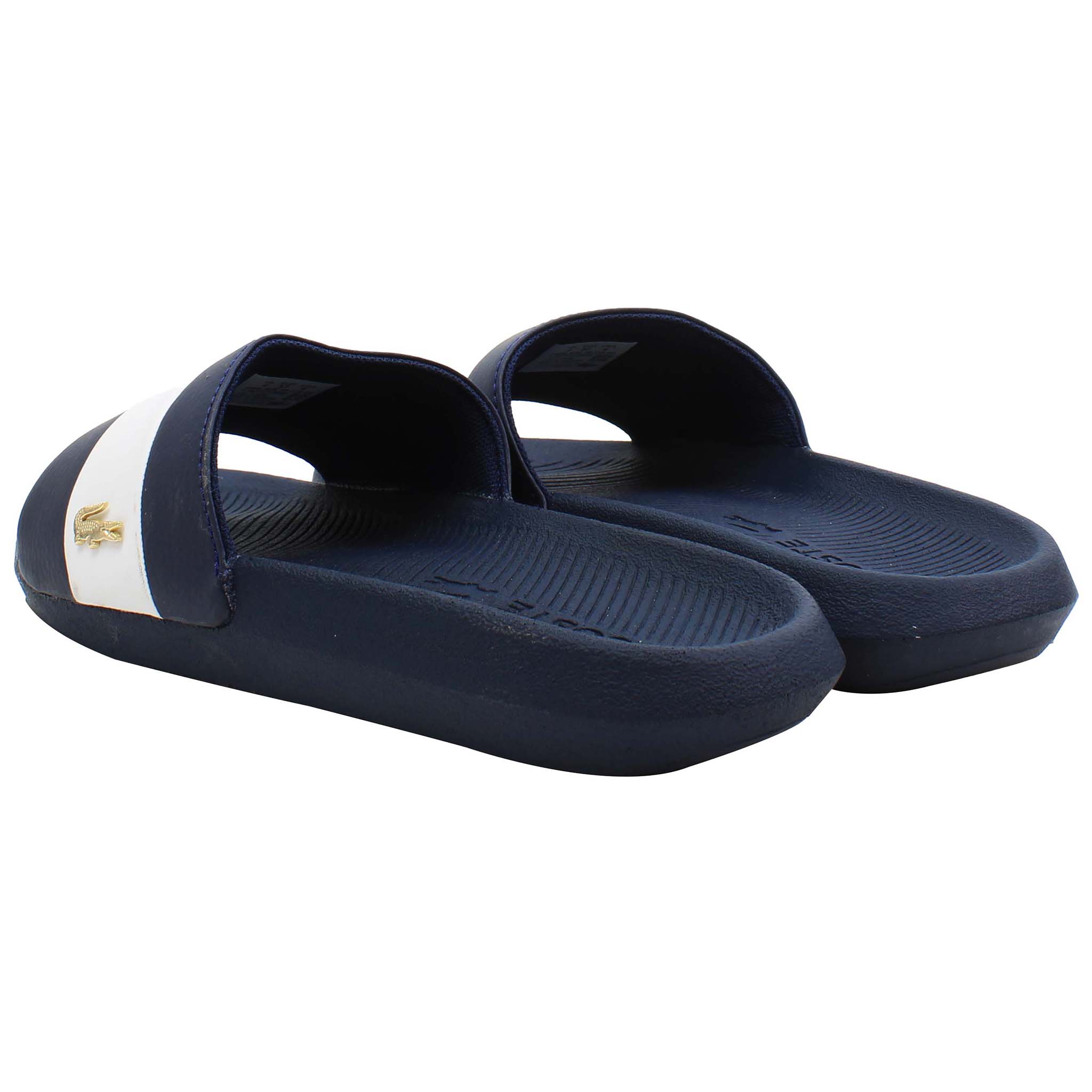 Lacoste Croco Slide 120 3 Womens Navy Sliders