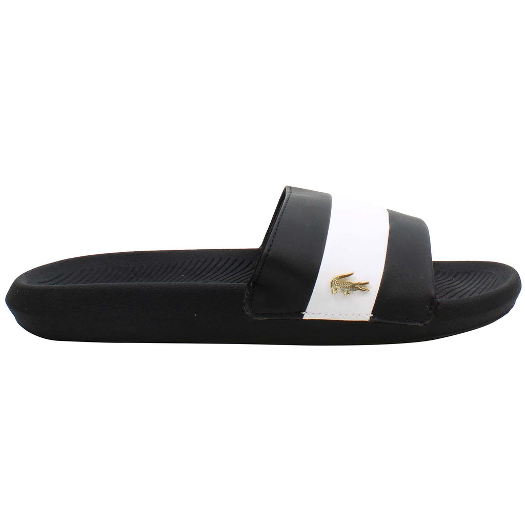 Lacoste Croco Slide 120 3 Mens Black Sliders