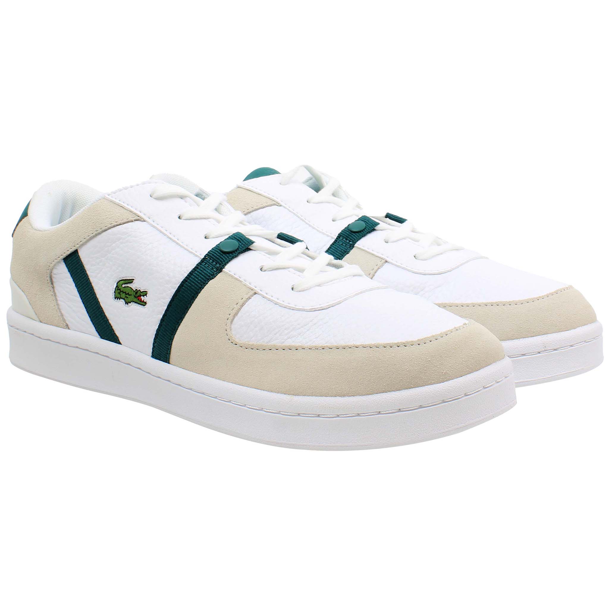 Lacoste Splitstep 120 1 SM Mens White Trainers