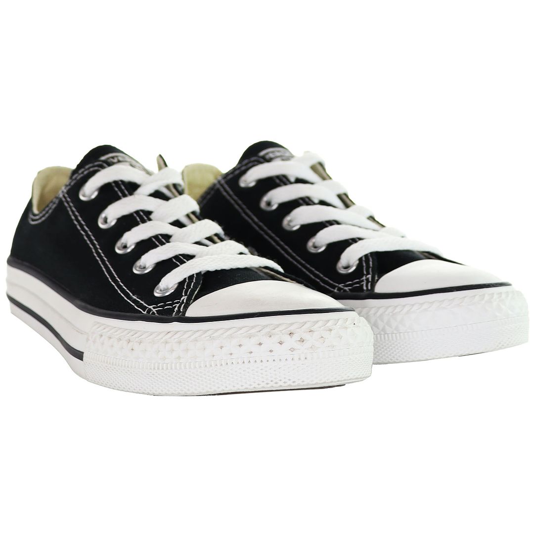 Converse All Star Ox Kids Black Plimsolls