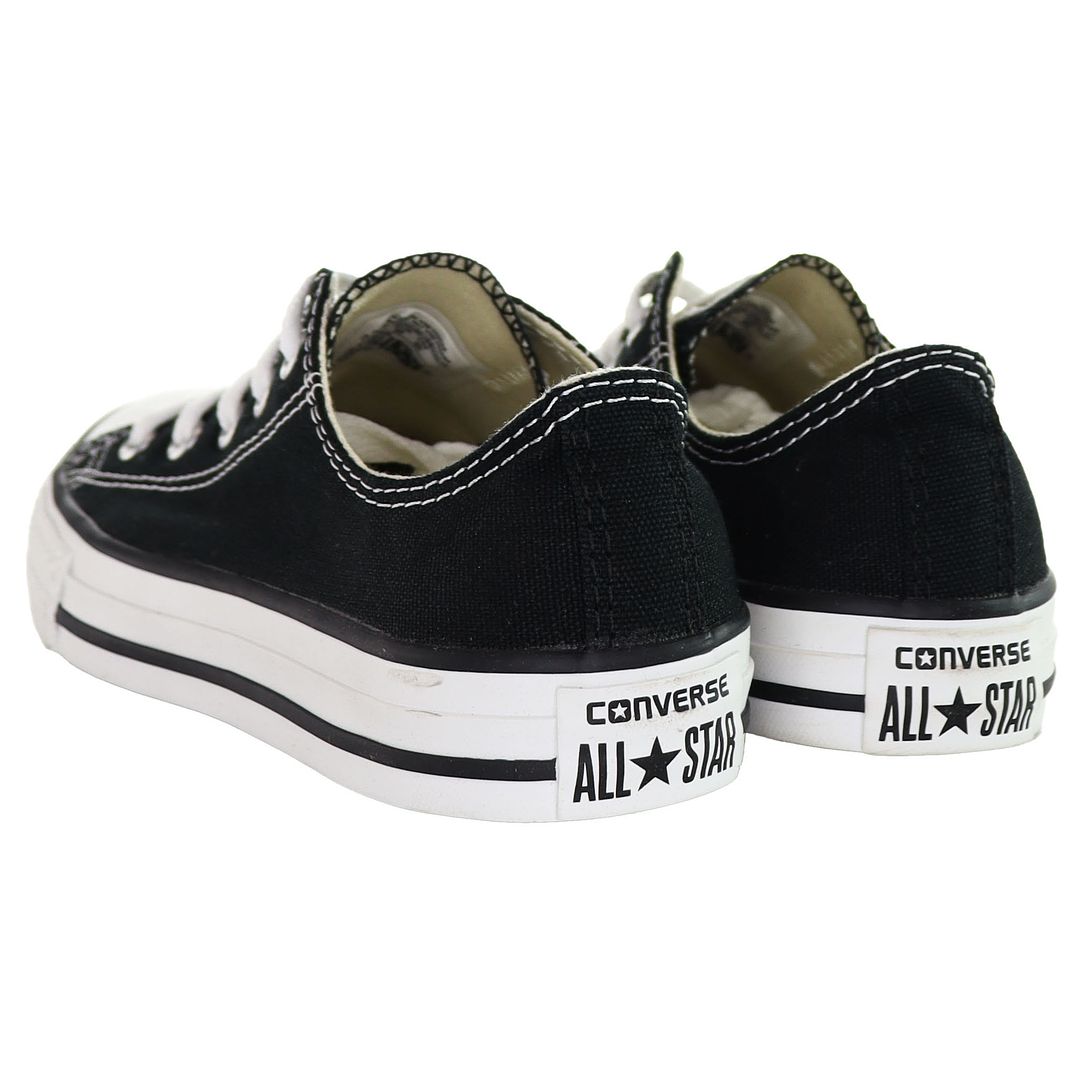 Converse All Star Ox Kids Black Plimsolls