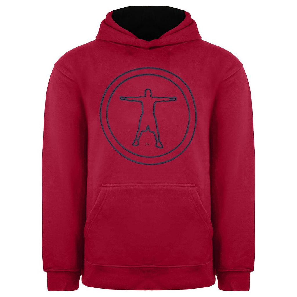 Converse Logo Mens Red Hoodie