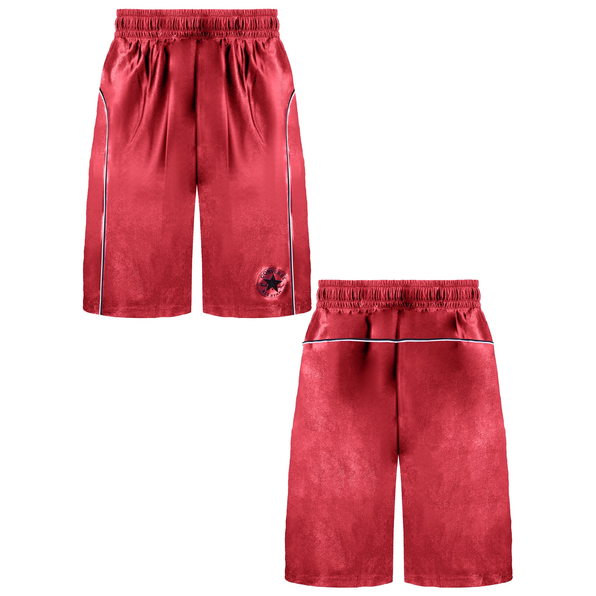 Converse Chuck Taylor Mens Red Shorts