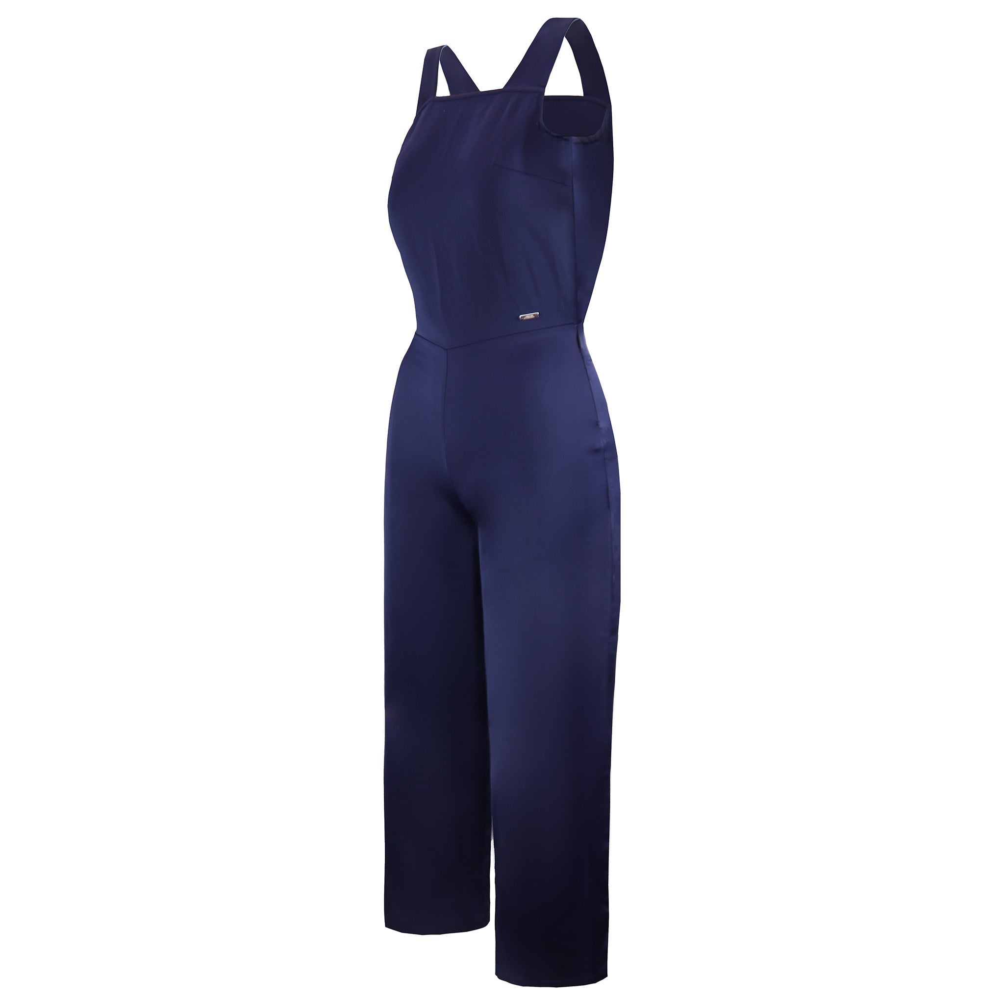 Armani Exchange Womens Navy Maxi Jumpsuit