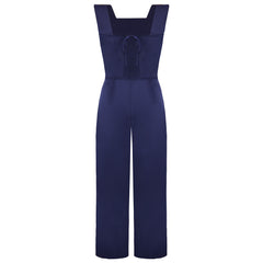 Armani Exchange Womens Navy Maxi Jumpsuit