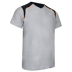 Nike Dri-Fit Mens Light Grey Tennis Top