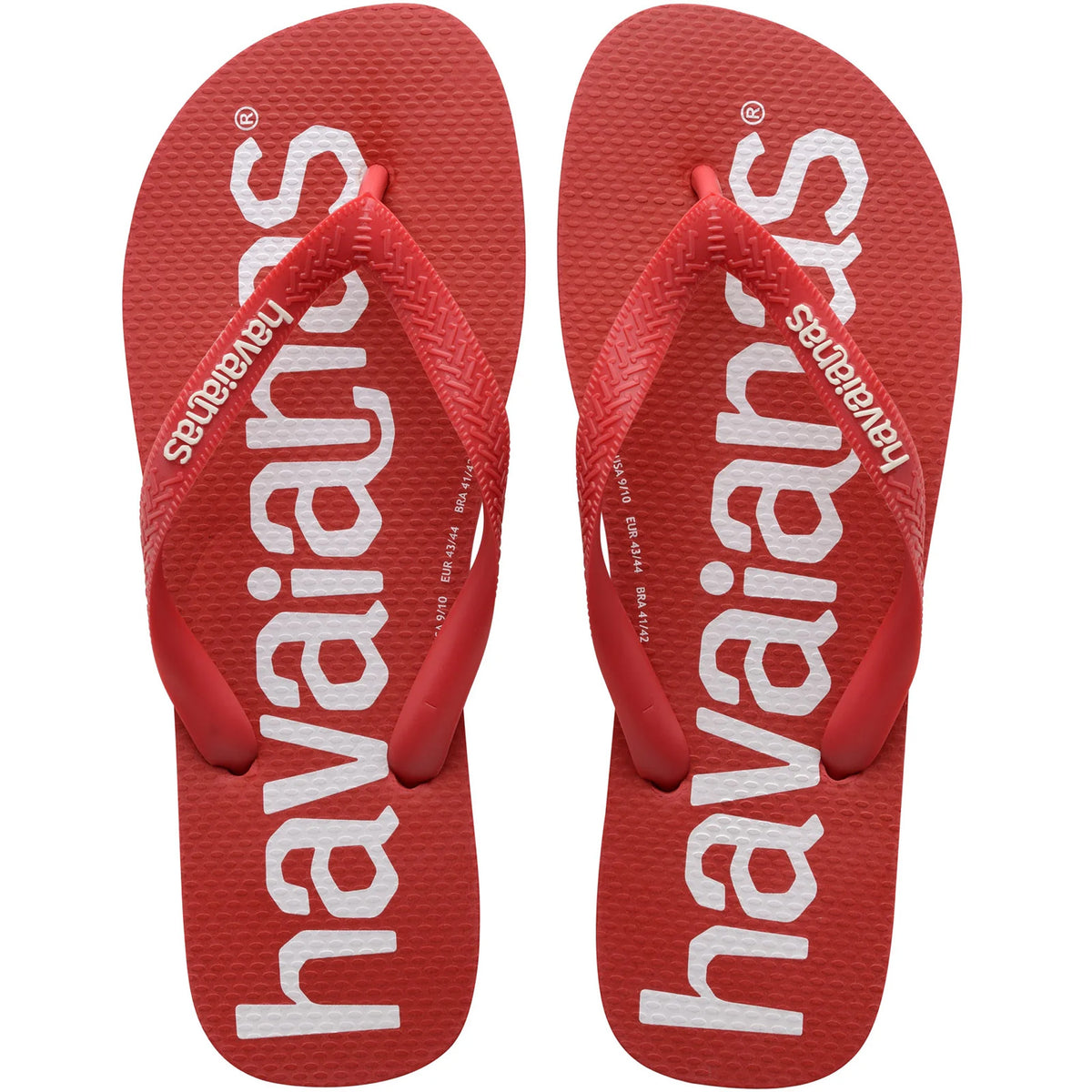 Havaianas Top Logomania Unisex Red Flip-Flops