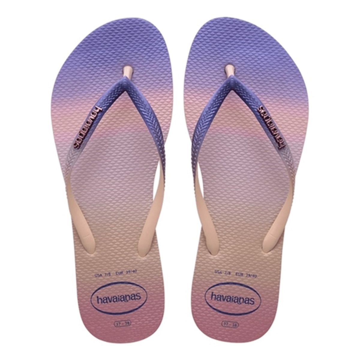 Havaianas Slim Gradient Sunset Unisex Purple/Pink Flip-Flops
