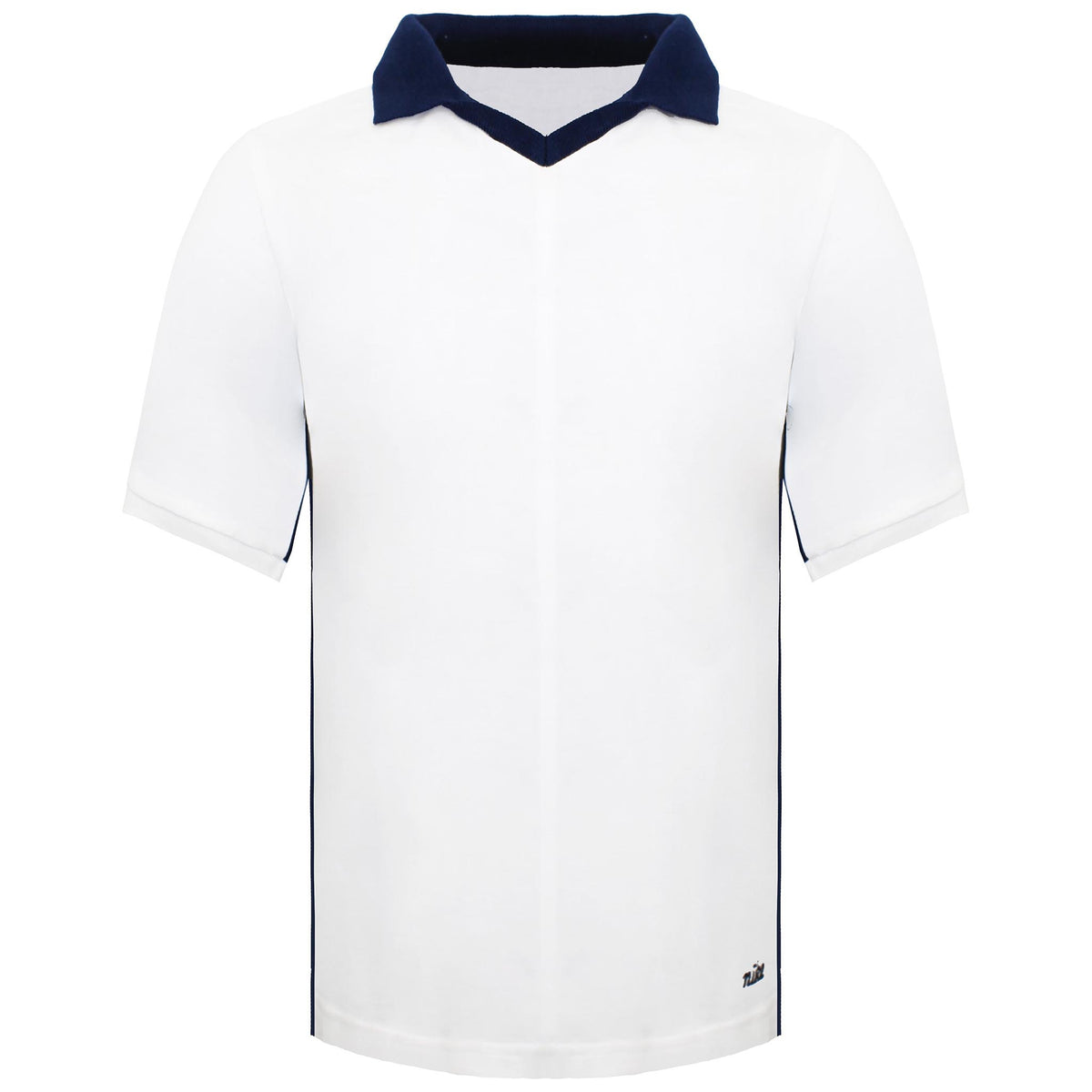 Nike Logo Kids White/Navy Polo Shirt