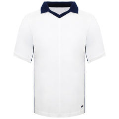 Nike Logo Kids White/Navy Polo Shirt