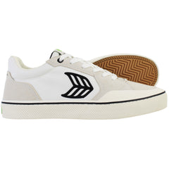 Cariuma Vallely Pro Unisex White Plimsolls
