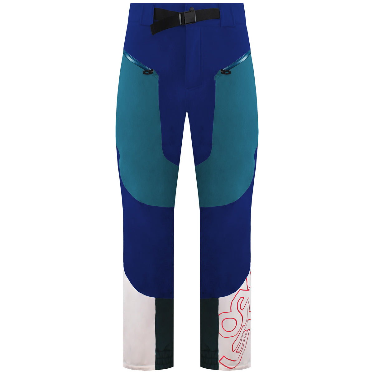Oakley Silver Fox 3L 10K Mens Blue Shell Pants