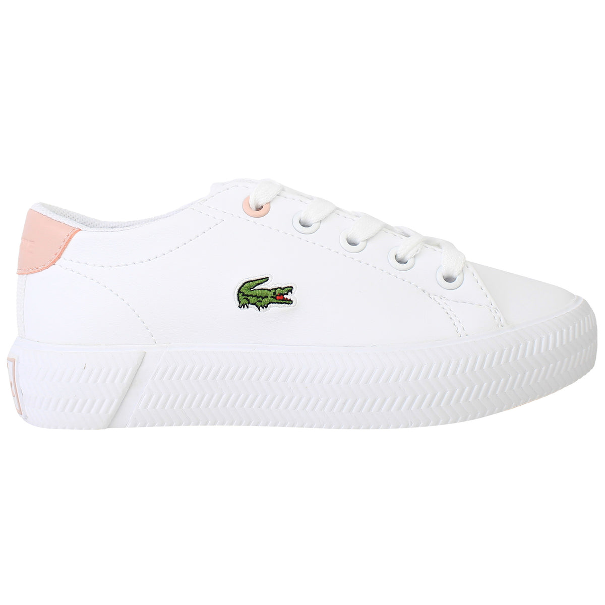 Lacoste Gripshot 0121 1 Kids White Trainers