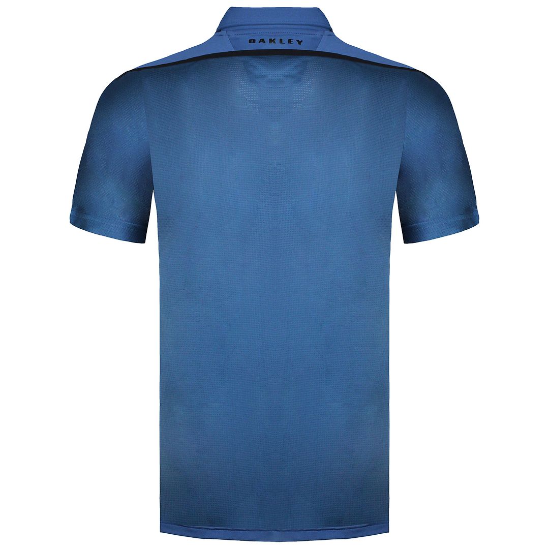 Oakley Velocity Mens Blue Polo Shirt