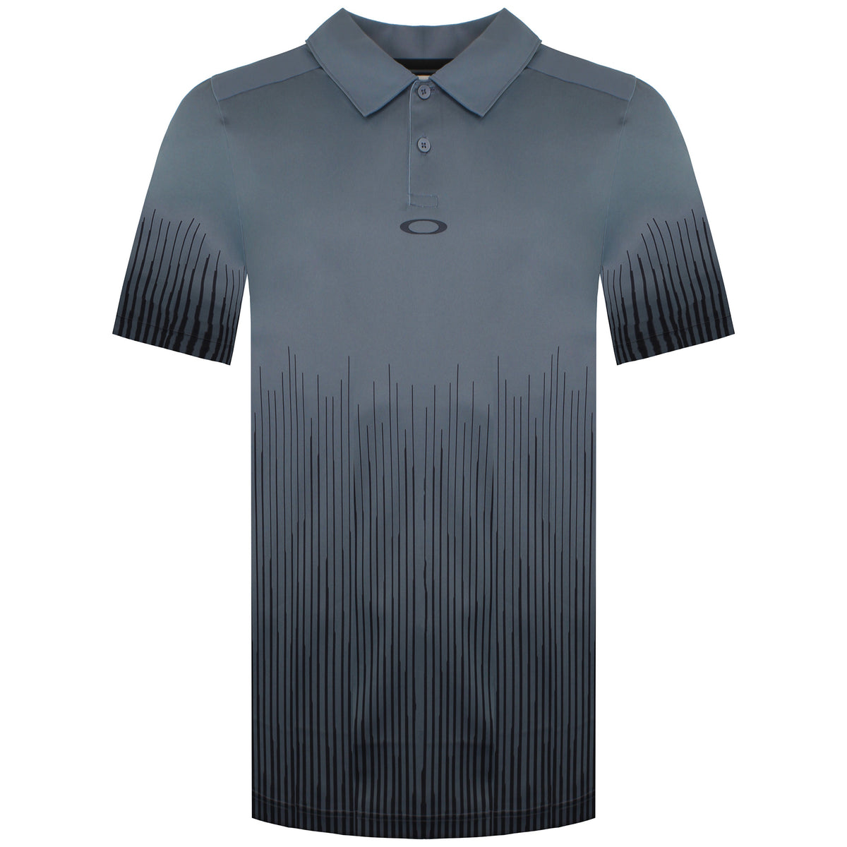 Oakley Uniform Mens Grey Golf Polo Shirt