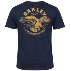 Oakley Barron Mens Navy T-Shirt