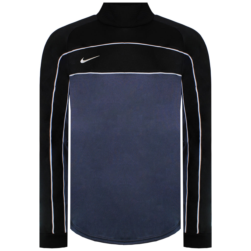 Nike Logo Kids Black Football Top