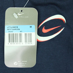 Nike Logo Kids Blue T-Shirt