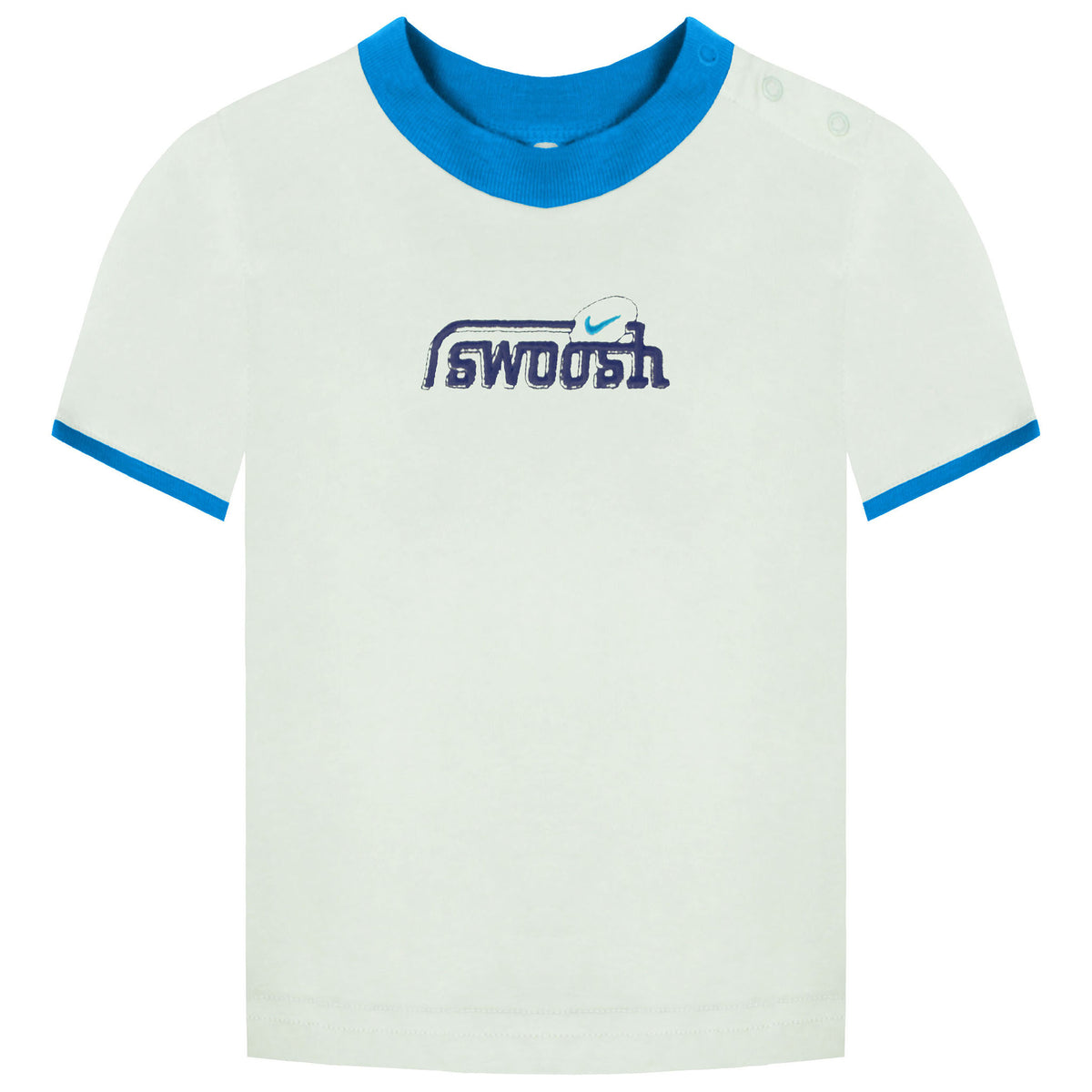 Nike Swoosh Kids Light Green T-Shirt