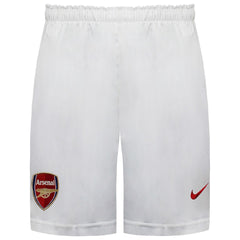 Nike F.C Arsenal Kids White Football Shorts