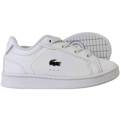 Lacoste Carnaby Pro BL 2233 SUI Kids White Trainers