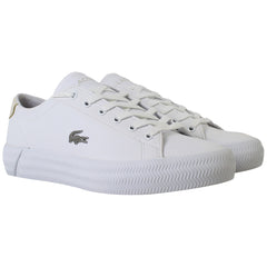 Lacoste Gripshot 124 1 JD Kids White Trainers