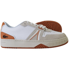 Lacoste L001 124 2 Mens White/Brown Trainers