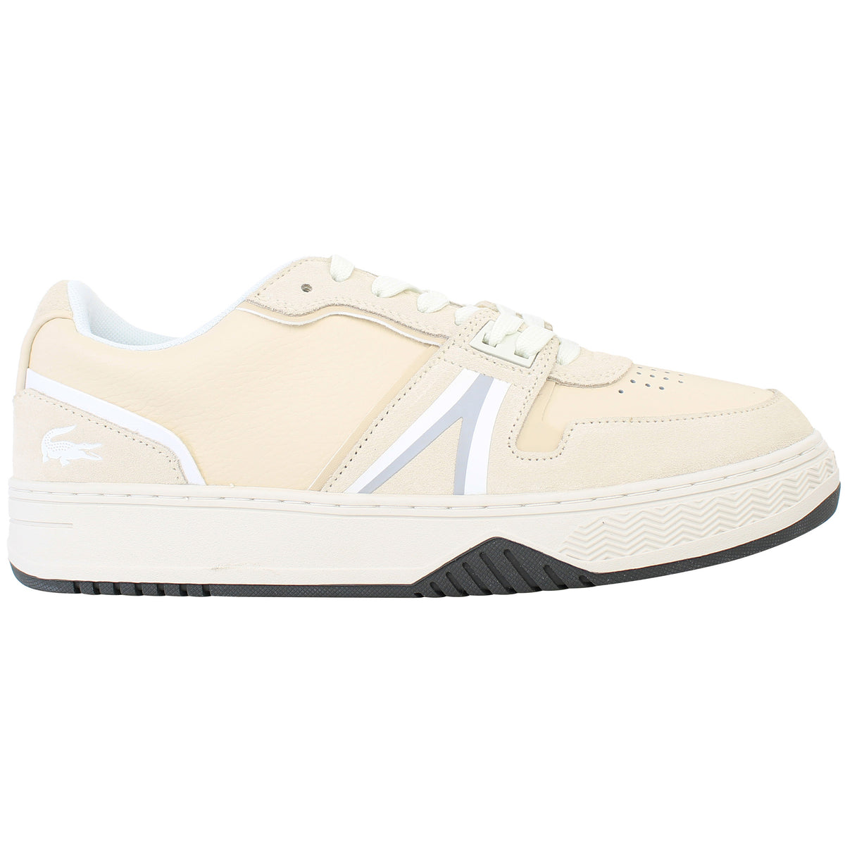 Lacoste L001 124 3 SMA Mens Beige Trainers