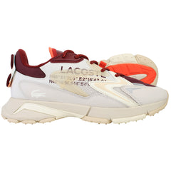 Lacoste L003 Neo Tech 224 1 Mens Off White Trainers